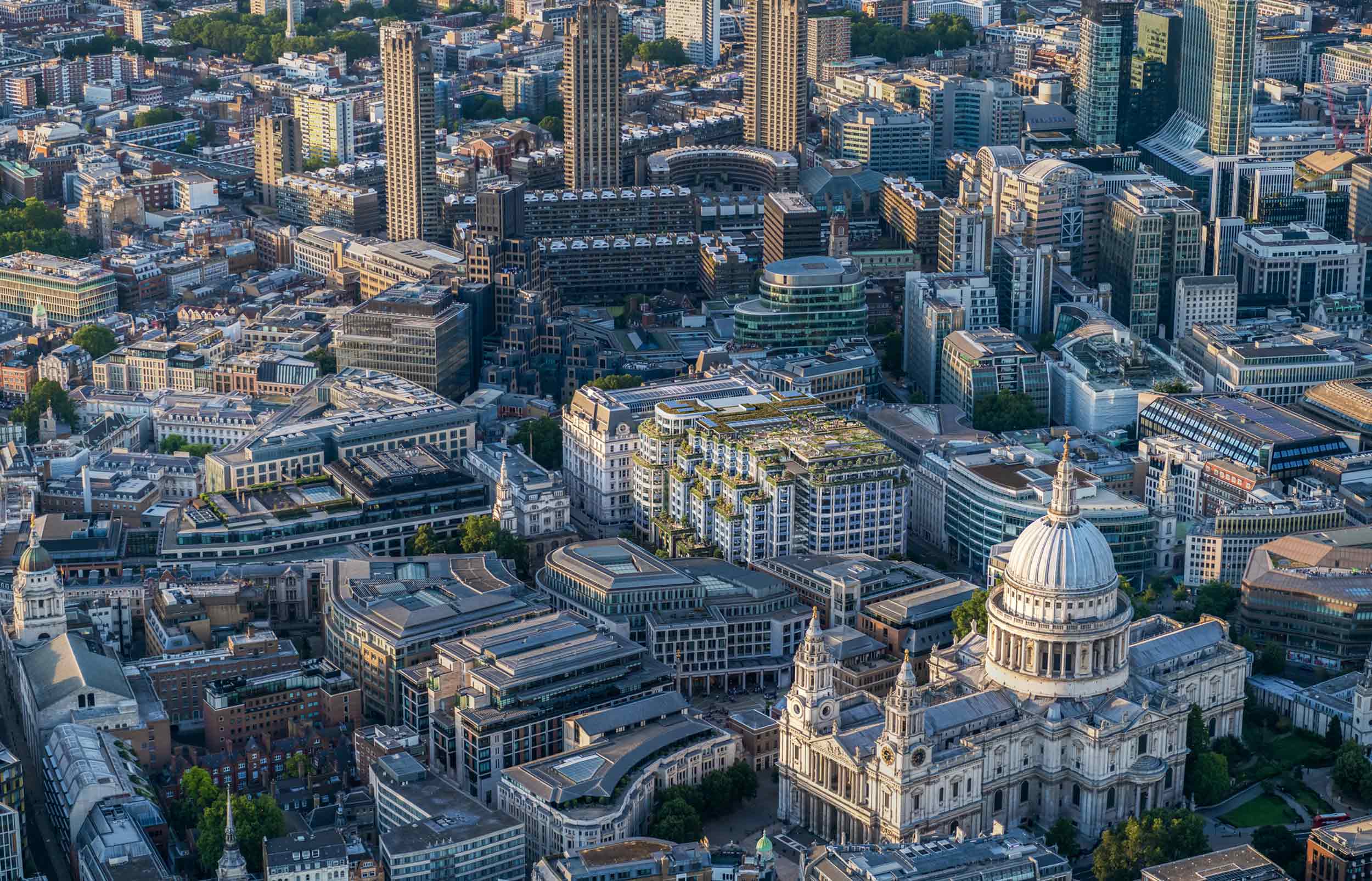 Aerial render of 81 Newgate Street