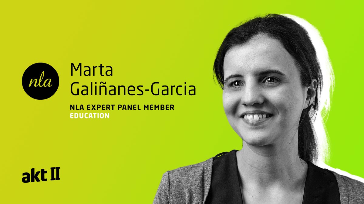 Marta-Galiñanes-Garcia on the NLA Expert Panel Education