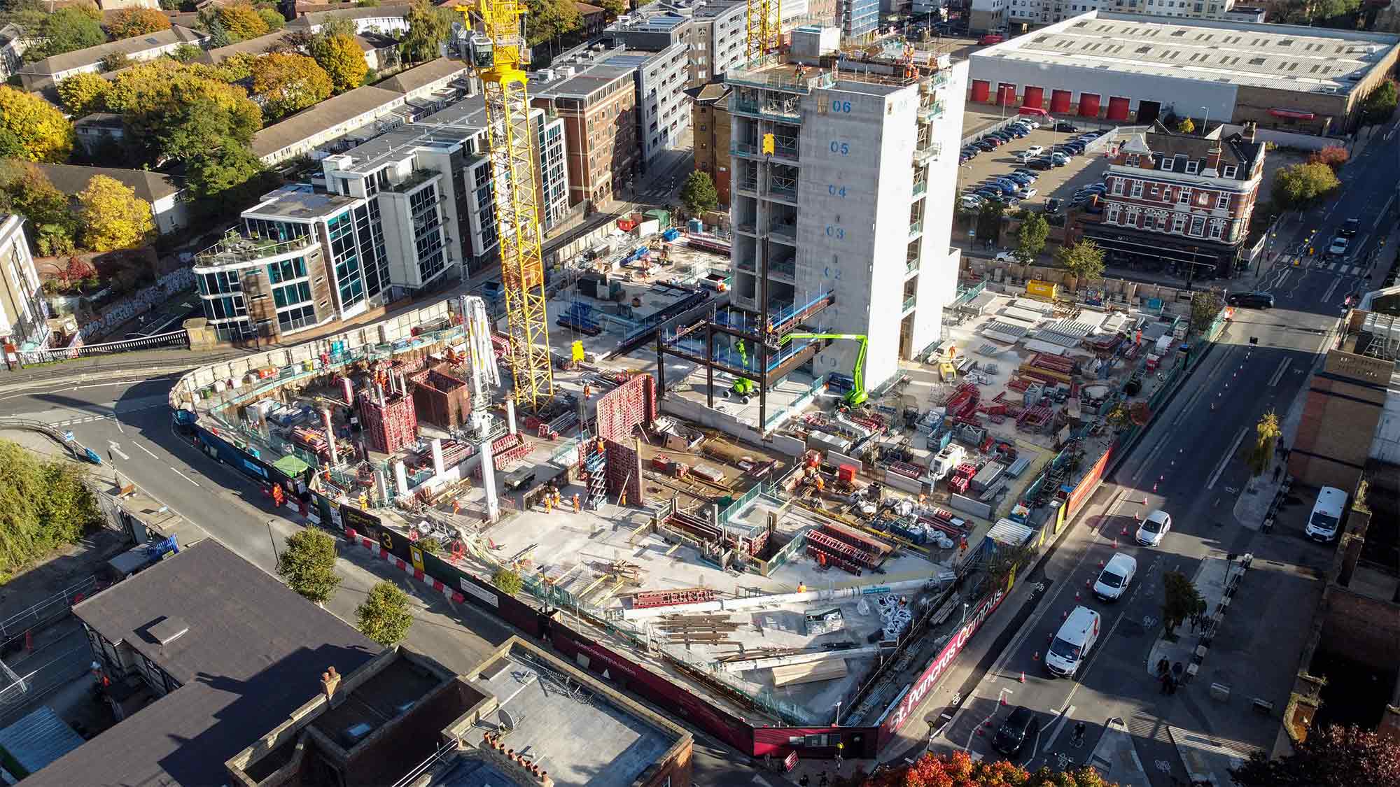 St Pancras Campus site photo