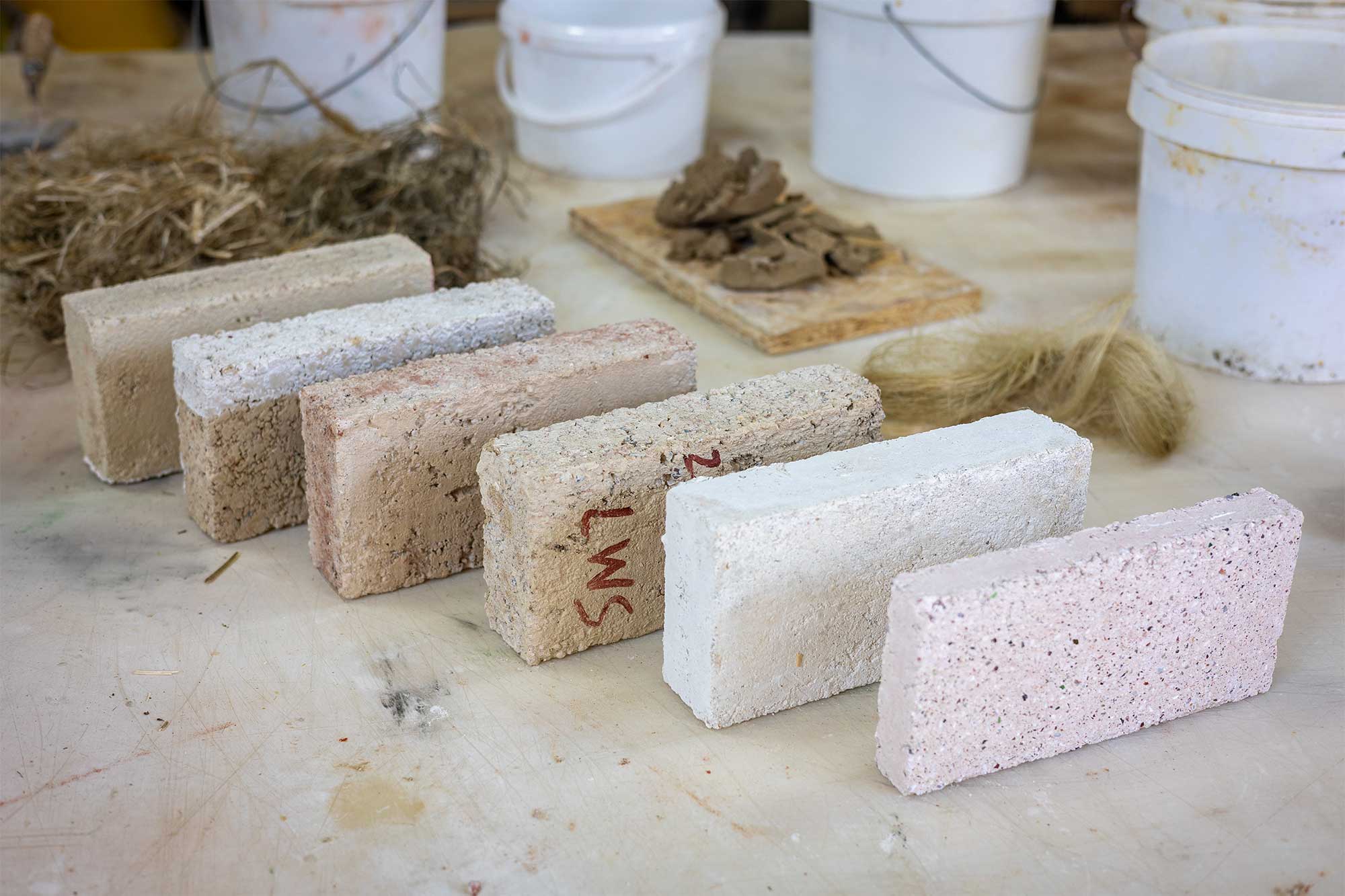 A Brick for Venice brick materials shot from Local Works Studio visit