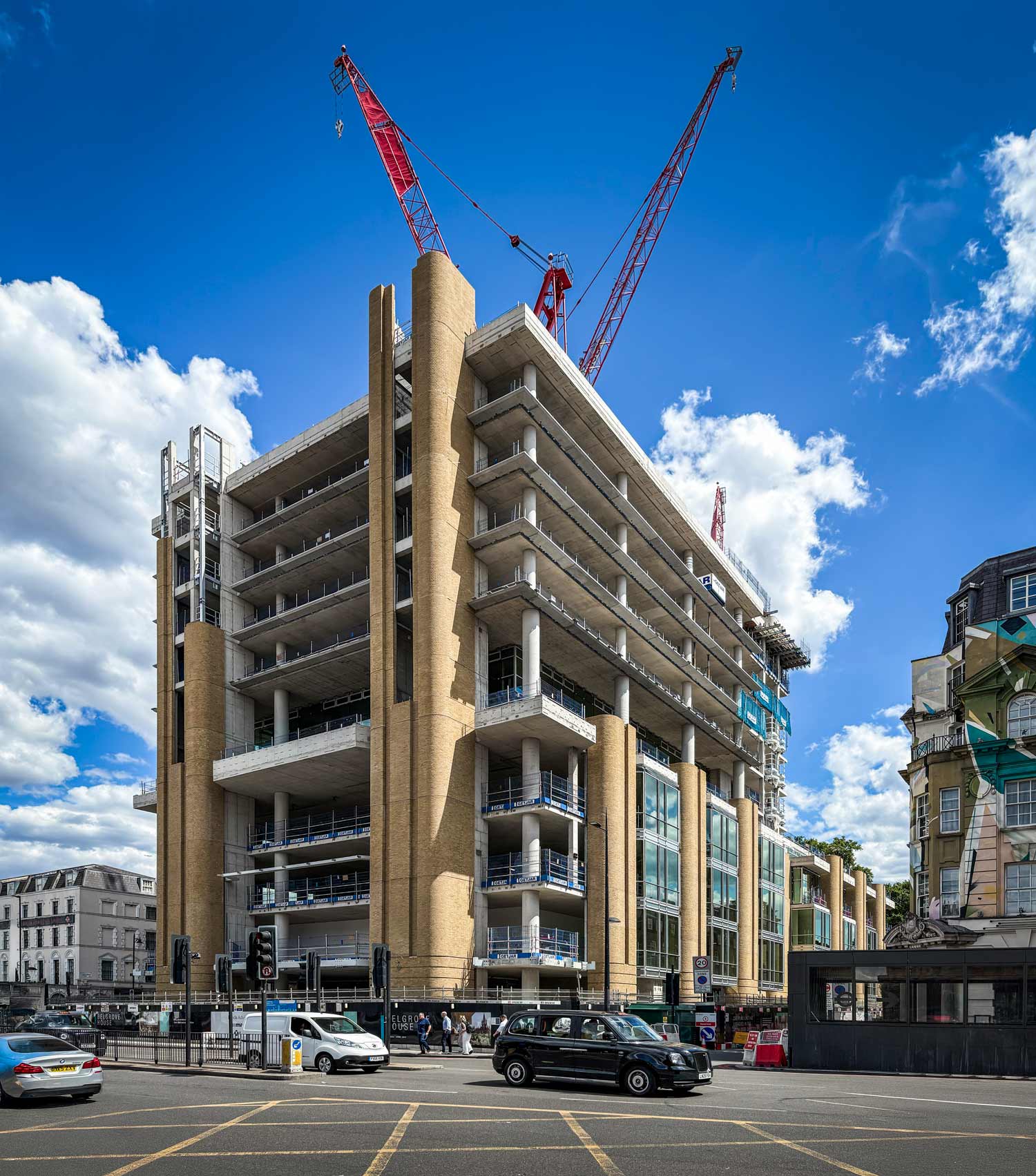 Belgrove House topping out