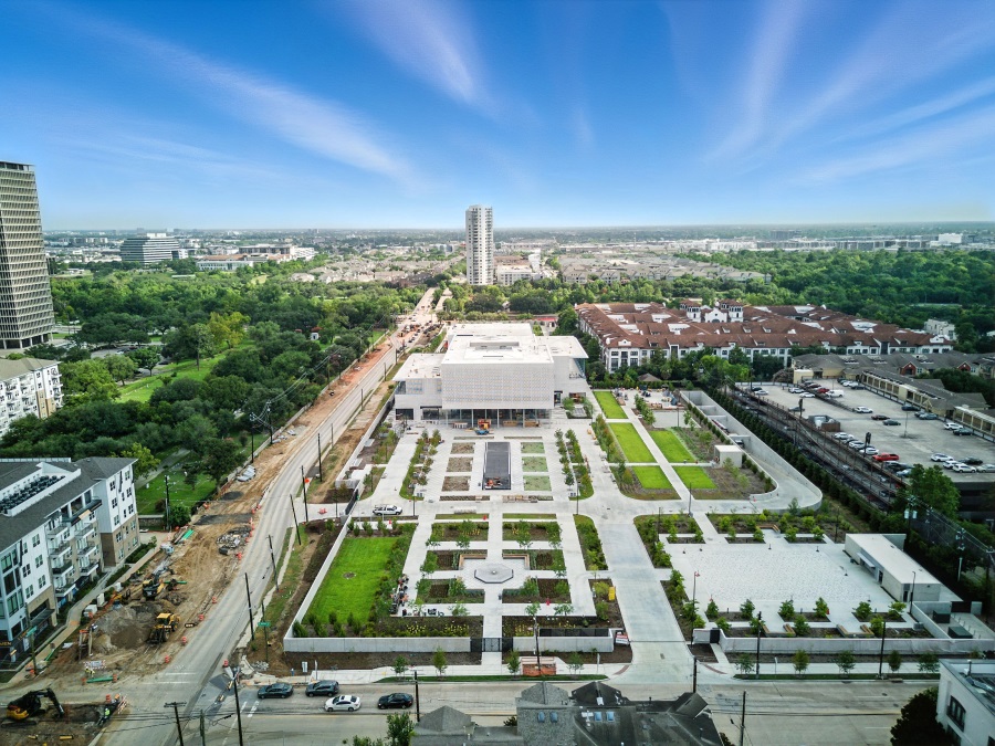 Aerial view rear